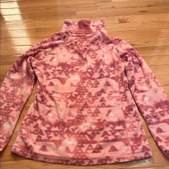 Columbia Women's Pink Geometric Cowl Sweater - Picture 3 of 4